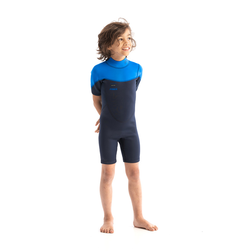 Boston Shorty Wetsuit Kids Blue DERAMAR